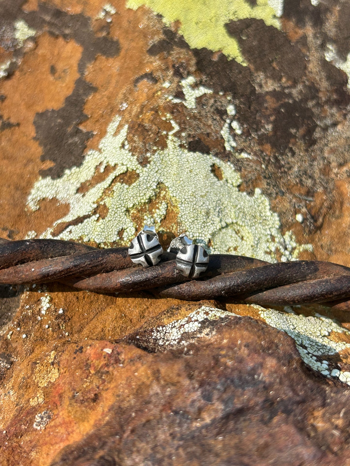 Sterling Silver Studs "The X"