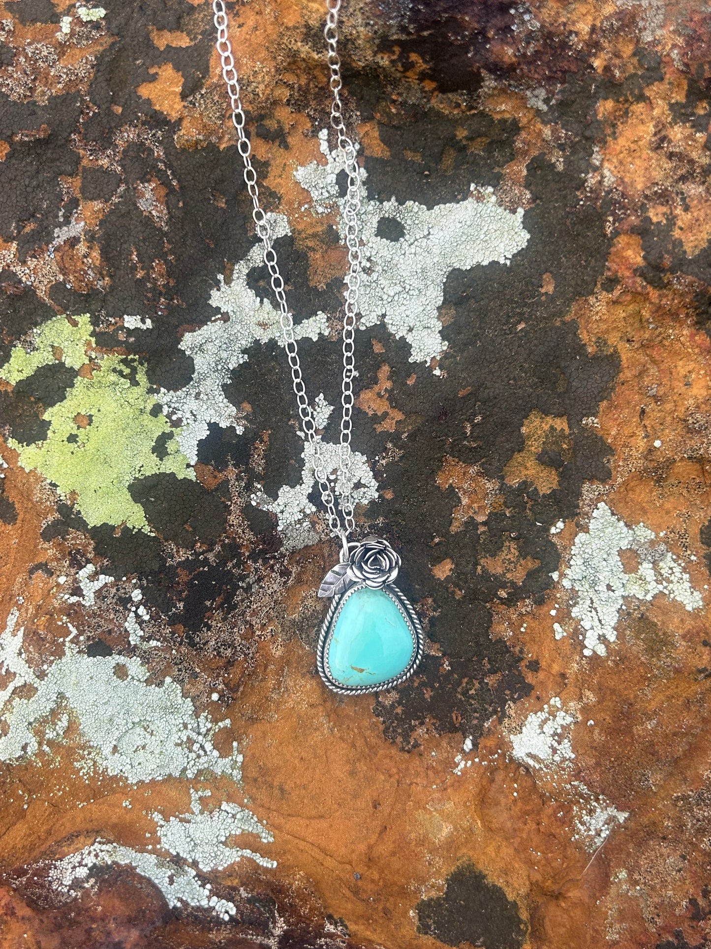 Texas Rose Necklace