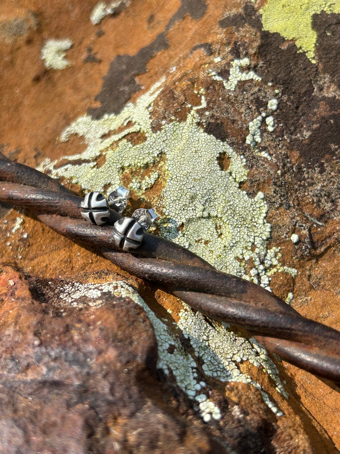 Sterling Silver Studs "The X"