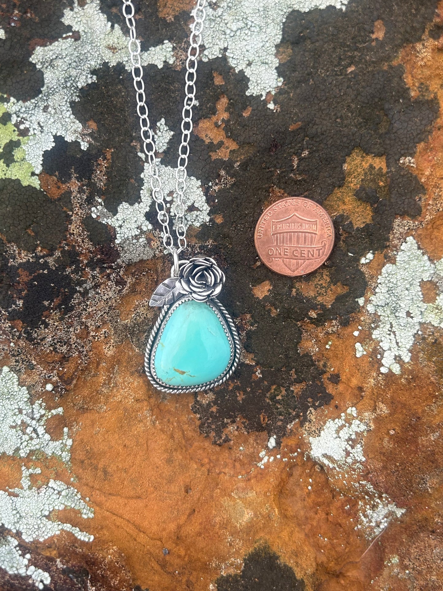 Texas Rose Necklace