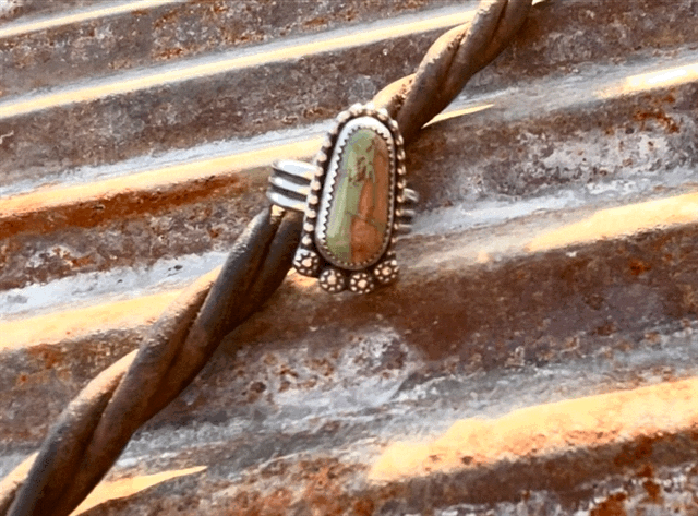 Crow Spring Turquoise Ring