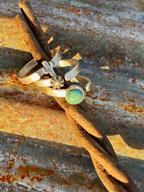 Sterling Silver~Turquoise Toe Ring