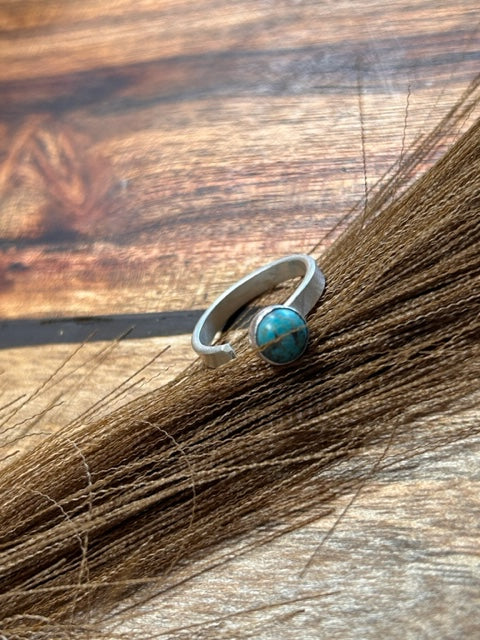 Sterling Silver~Turquoise Toe Ring