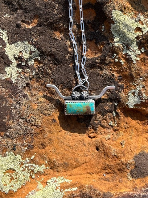 Longhorn Bar Necklace