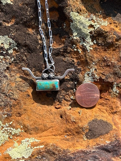 Longhorn Bar Necklace
