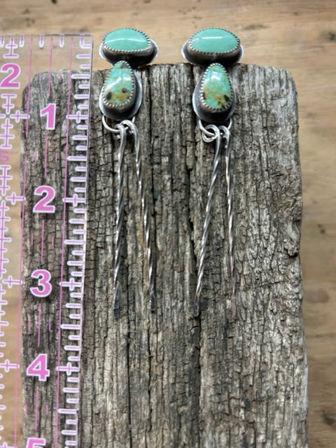 Twisted Sista Kingman Stud Earrings