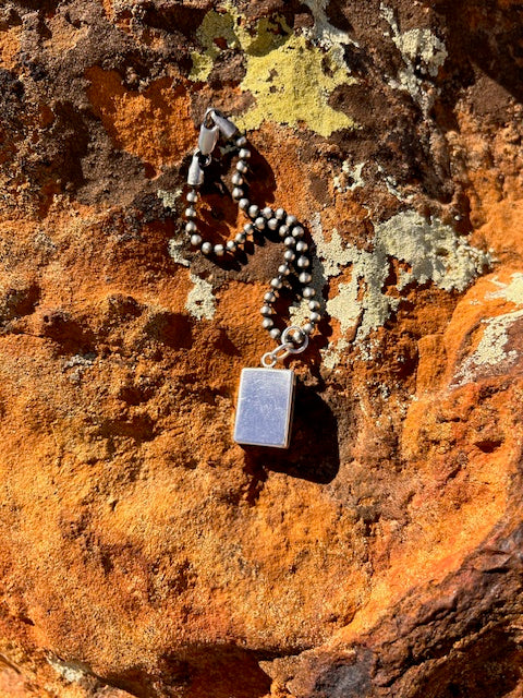 Shadow Box Turquoise Bracelet