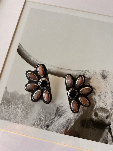 Cluster Flower Earrings