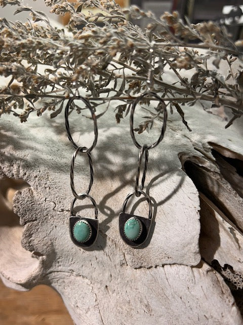 Twisted Link Earrings