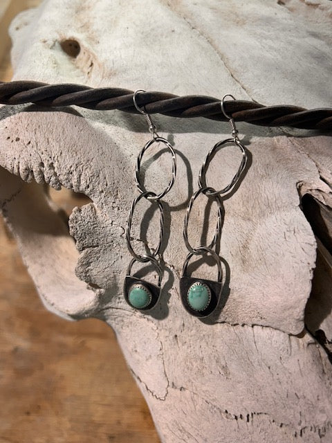 Twisted Link Earrings