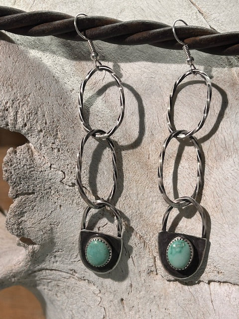 Twisted Link Earrings
