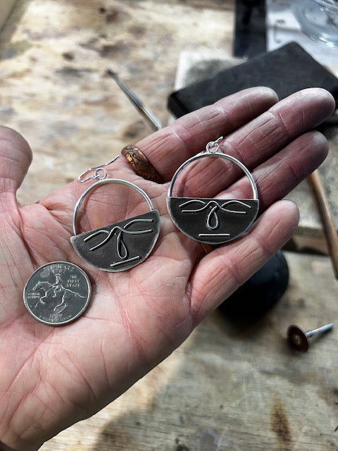 Teton Boot Stitch Earrings