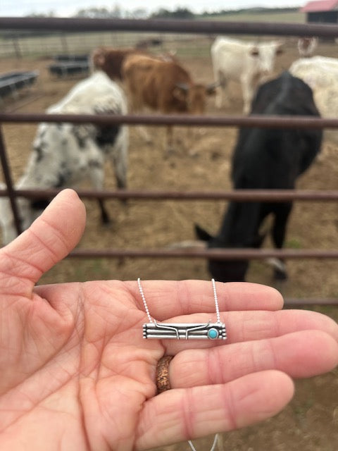Don't Fence Me In Necklace