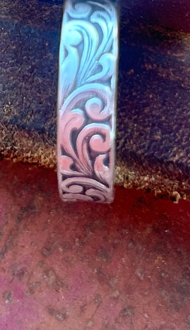 Kingman Engraved Ring