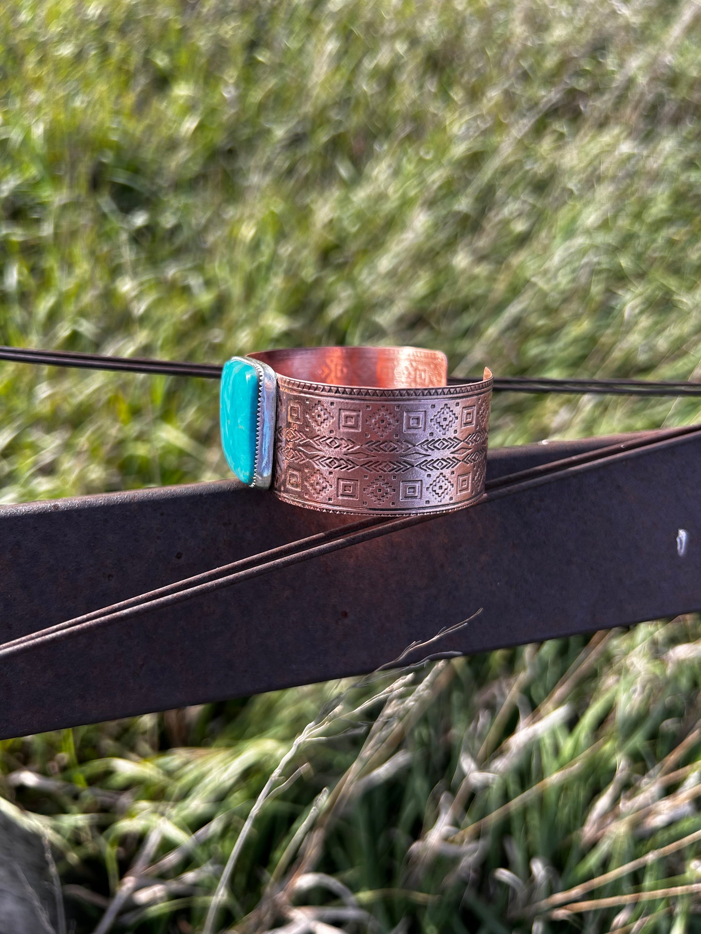 Patterned Aztec Cuff