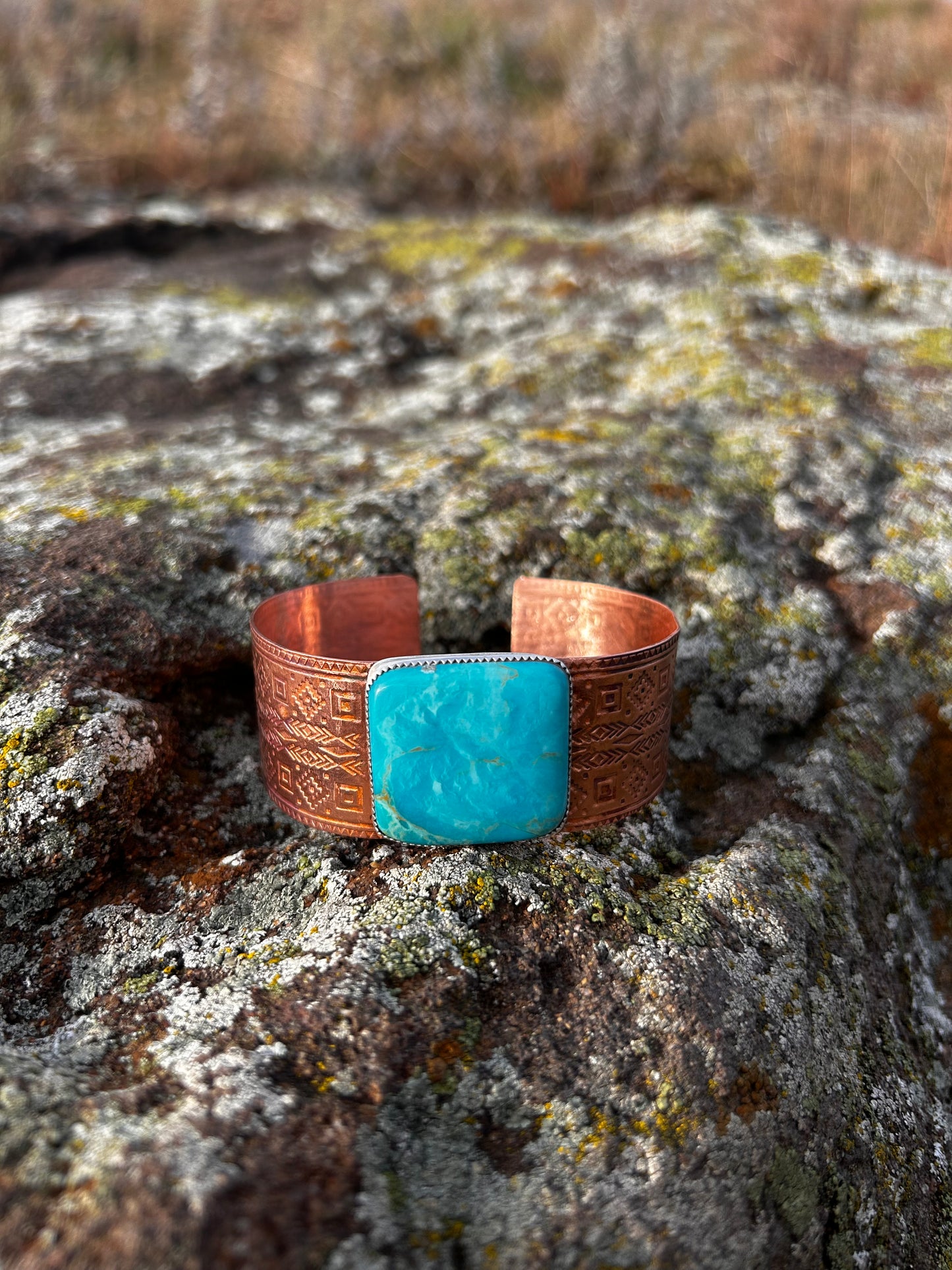 Patterned Aztec Cuff