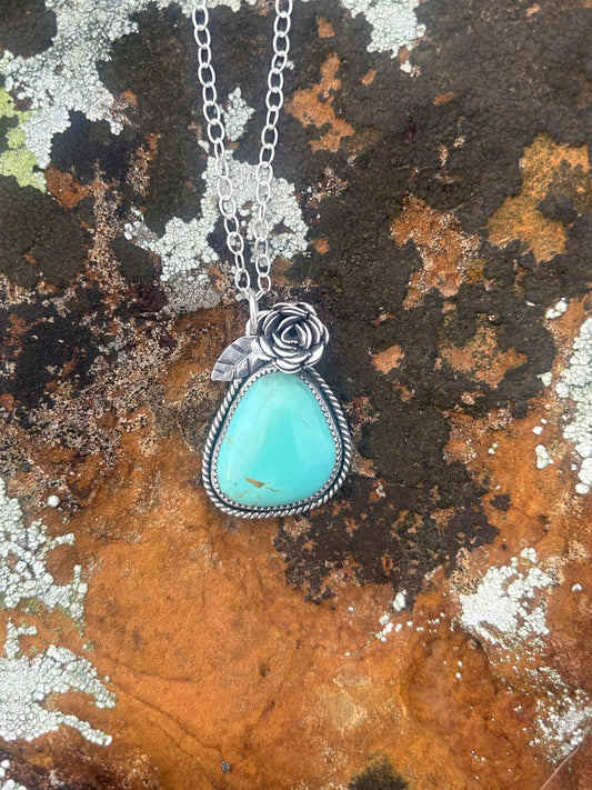 Texas Rose Necklace