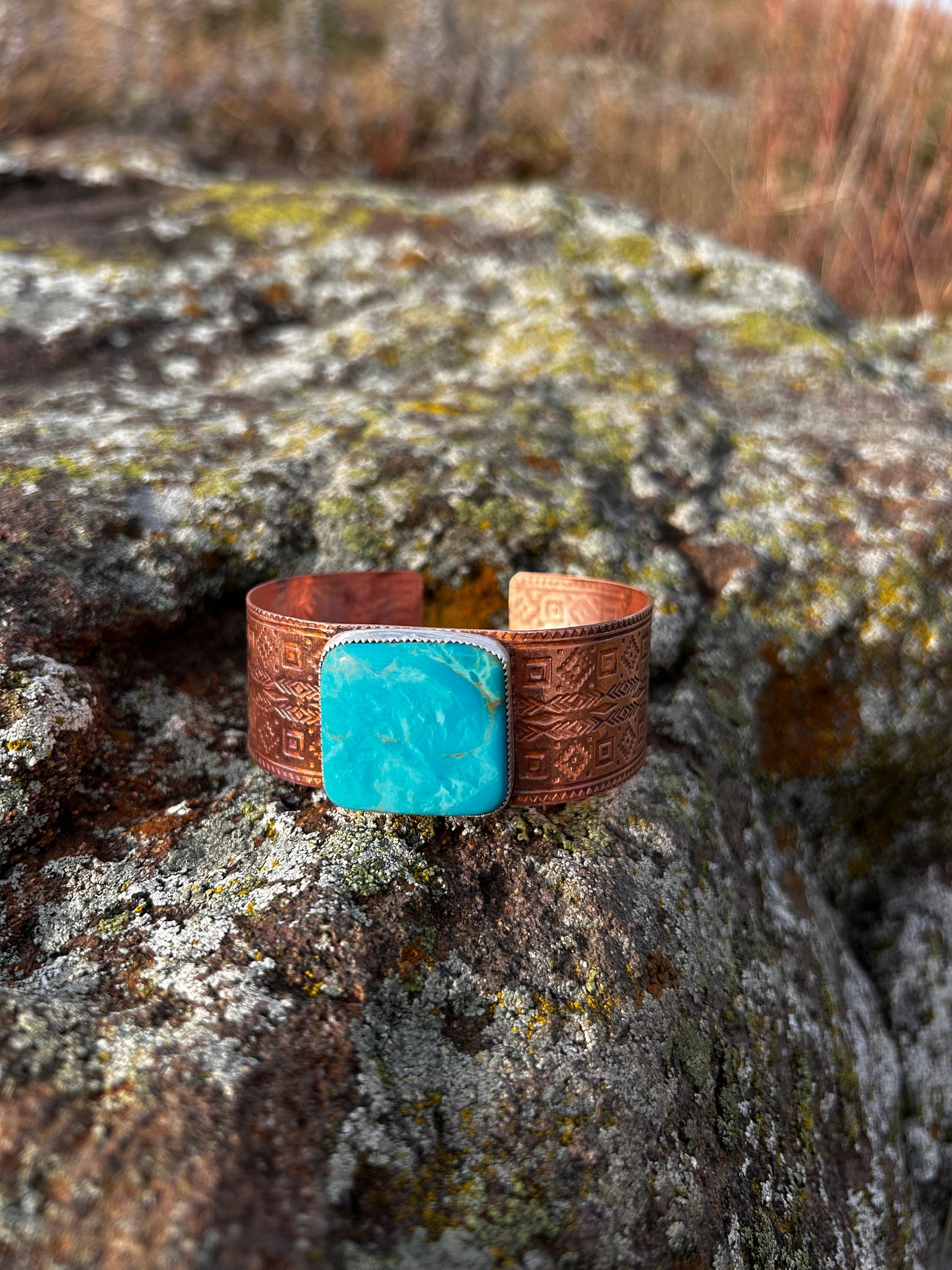 Patterned Aztec Cuff