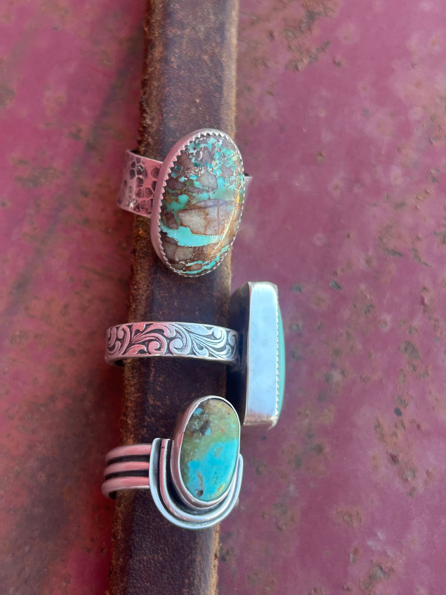 Kingman Engraved Ring