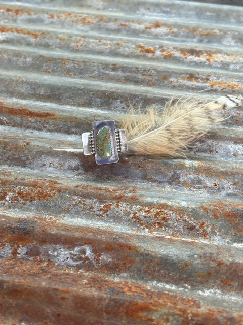 Kingman Turquoise Rocker + Ring
