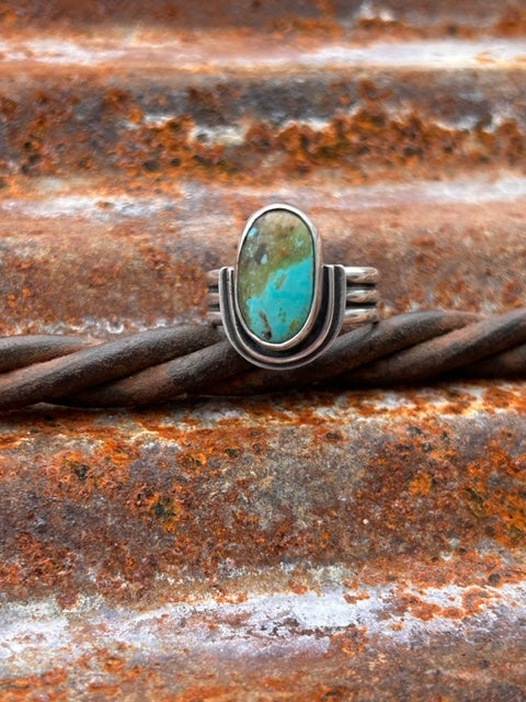 Baja Turquoise Oval Ring