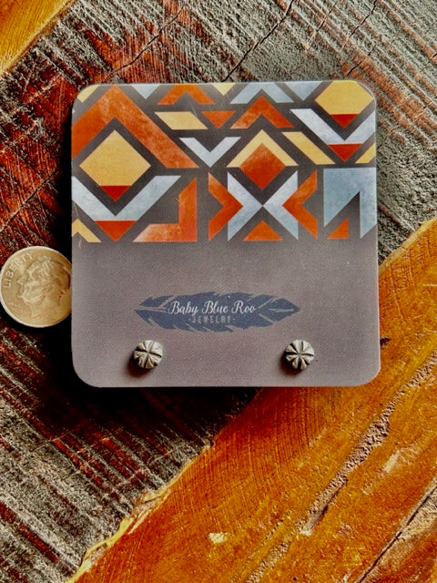 Sterling Silver Studs "The Asterisk"