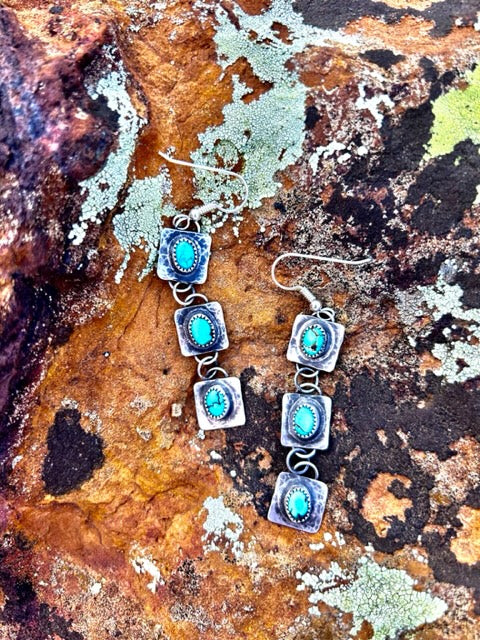 Ladder Box Earrings