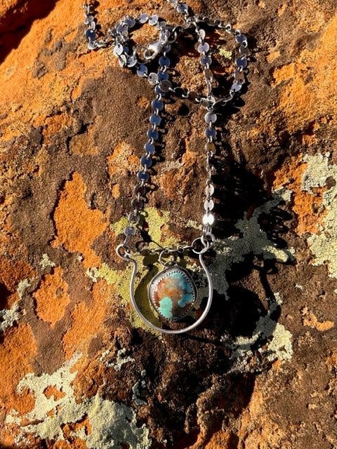 #8 Turquoise Gypsy Necklace