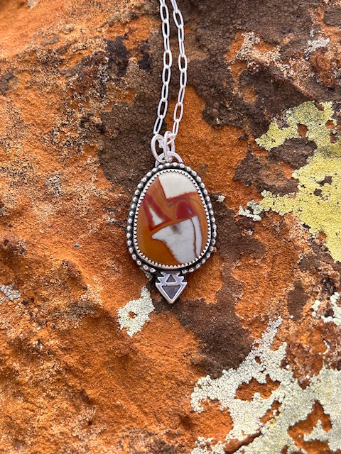 Aztec Owyhee Jasper Necklace