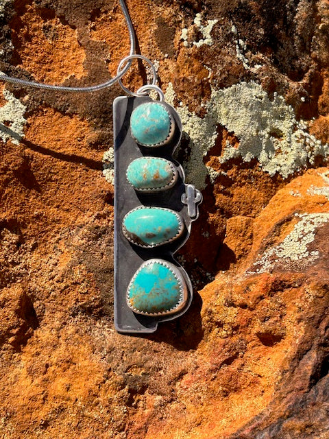 Layered Cactus Necklace