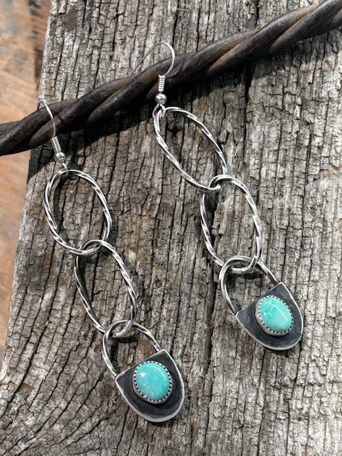 Twisted Link Earrings