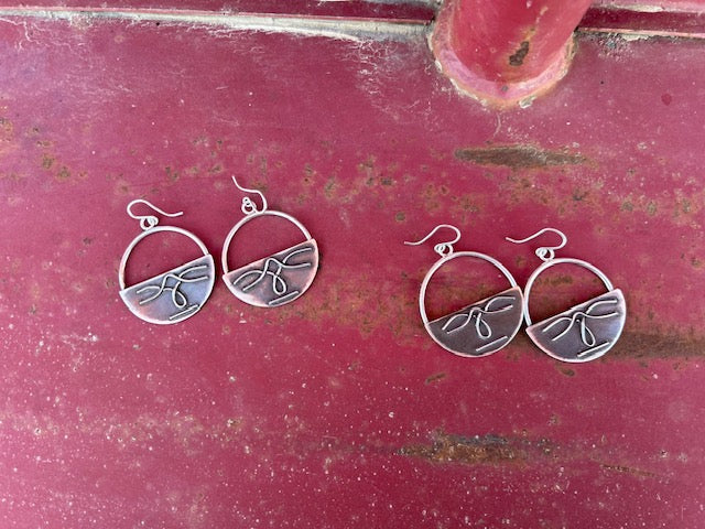 Teton Boot Stitch Earrings